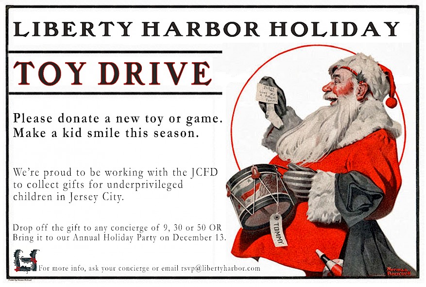 PAST EVENT: LIBERTY HARBOR ANNUAL TOY DRIVE