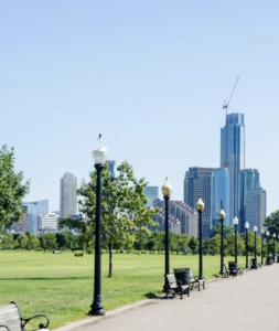 Liberty Harbor Jersey City Outdoor Shot