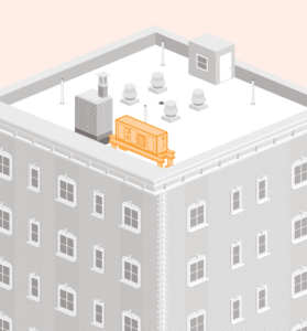 Backup power illustration - Liberty Harbor