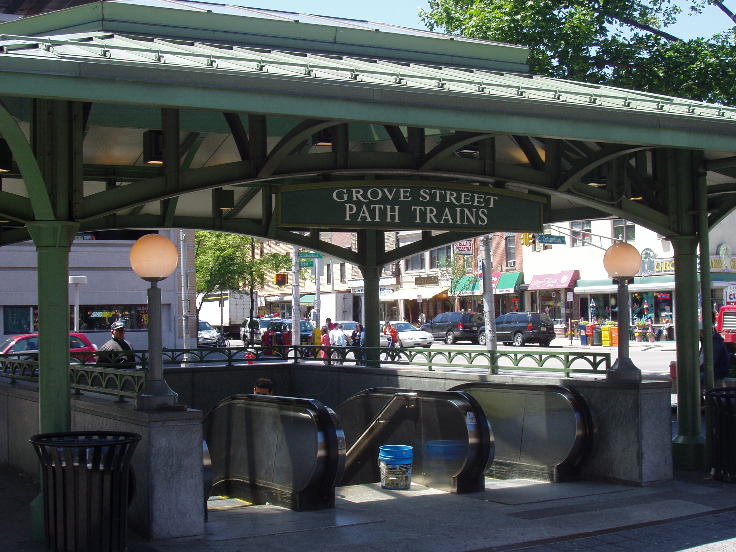 Walk to Grove Street PATH station